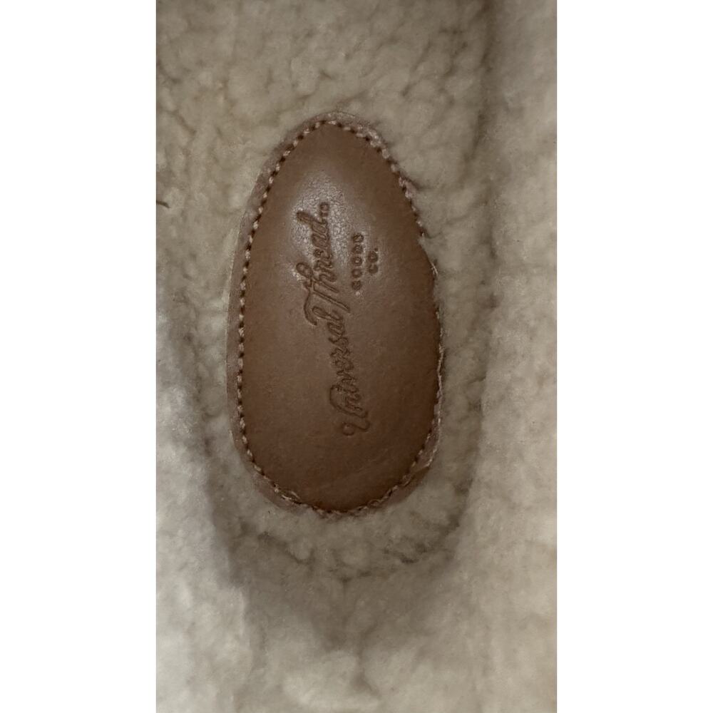 Universal Thread May Boots Womens 8 Tan Faux Suede Fur Lined Memory Foam NWT - Picture 10 of 12
